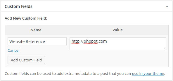 custom-field-key-value