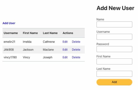 PHP Create Read Update Delete