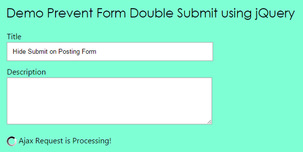 prevent-form-double-submit