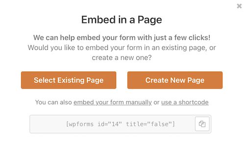Embed WooCommerce Contact Form
